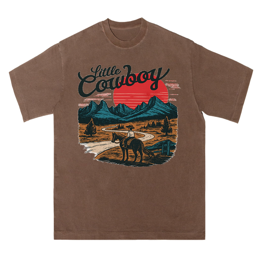 Little Cowboy Scenic Tee