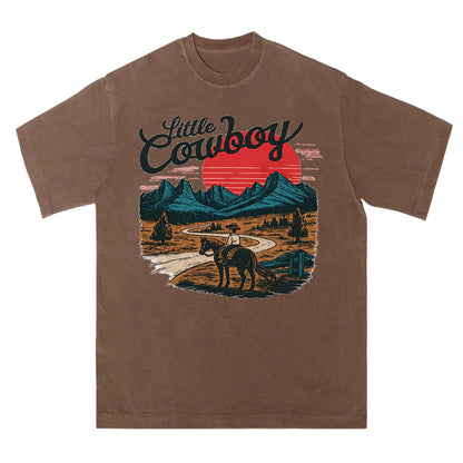 Little Cowboy Scenic Tee