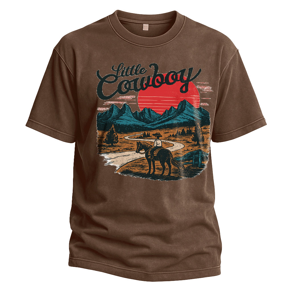 Little Cowboy Scenic Tee