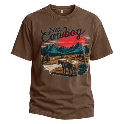 Little Cowboy Scenic Tee