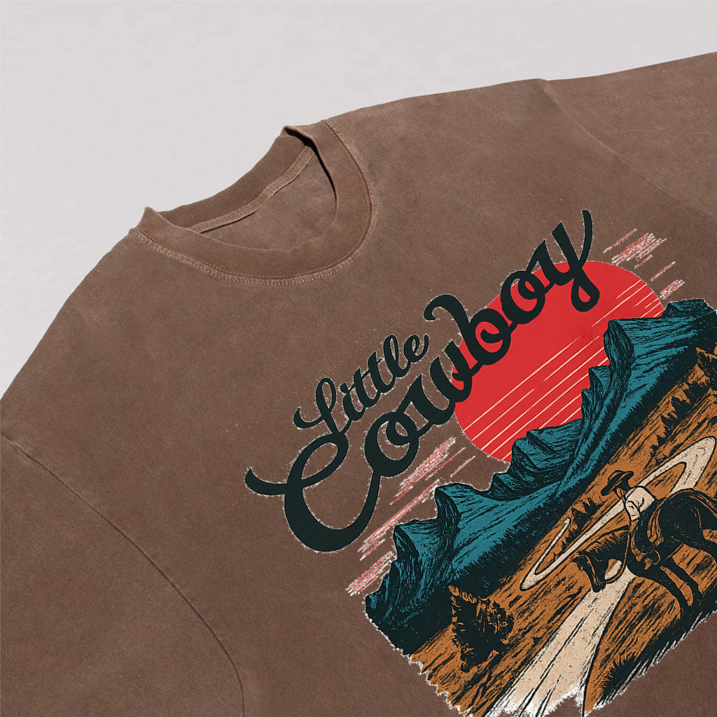 Little Cowboy Scenic Tee