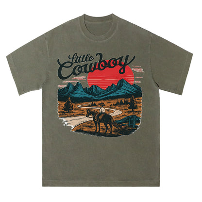 Little Cowboy Scenic Tee