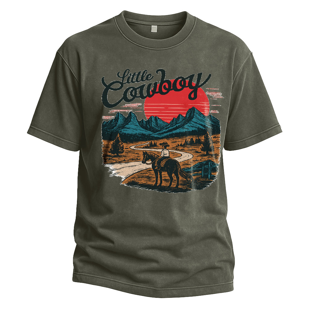 Little Cowboy Scenic Tee