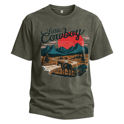 Little Cowboy Scenic Tee