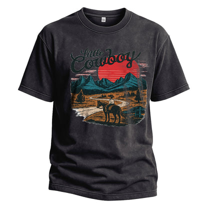 Little Cowboy Scenic Tee