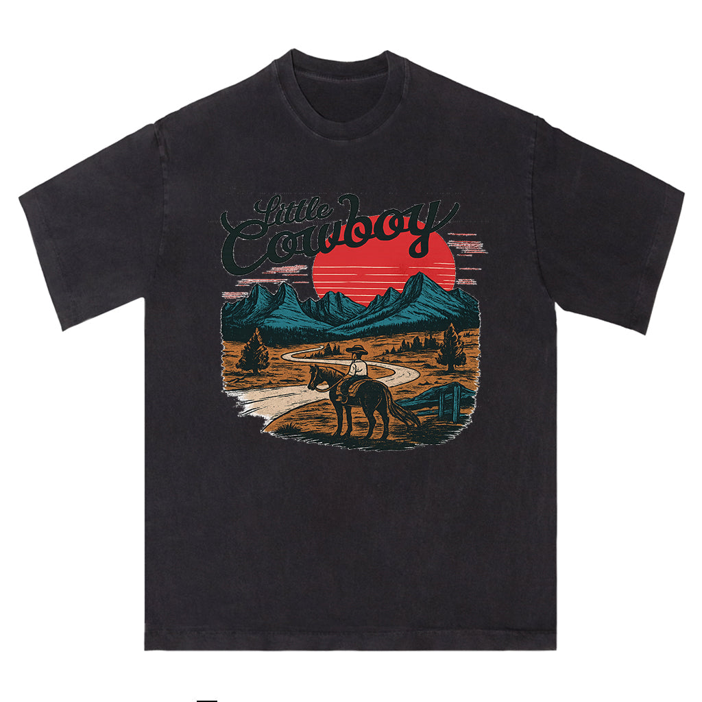 Little Cowboy Scenic Tee