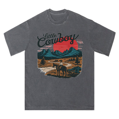 Little Cowboy Scenic Tee