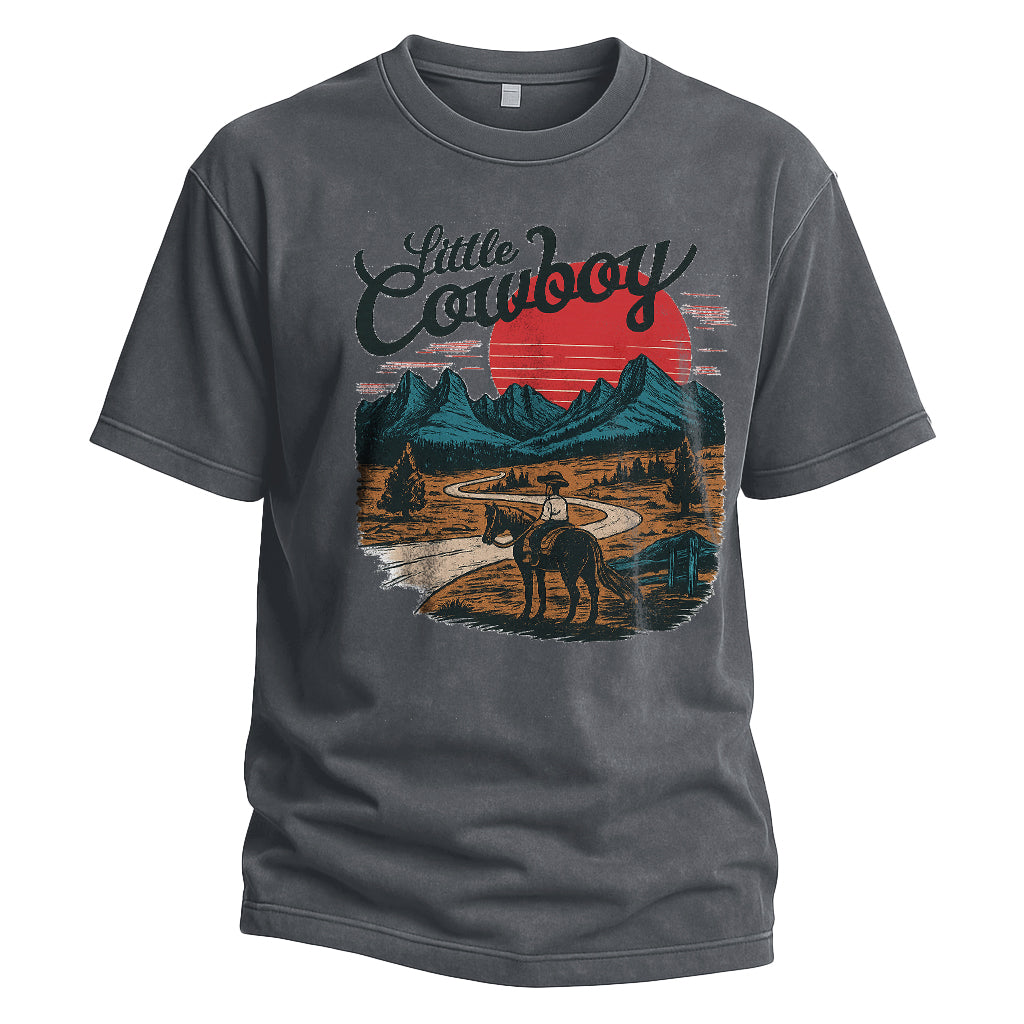 Little Cowboy Scenic Tee