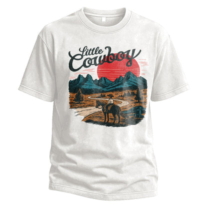 Little Cowboy Scenic Tee
