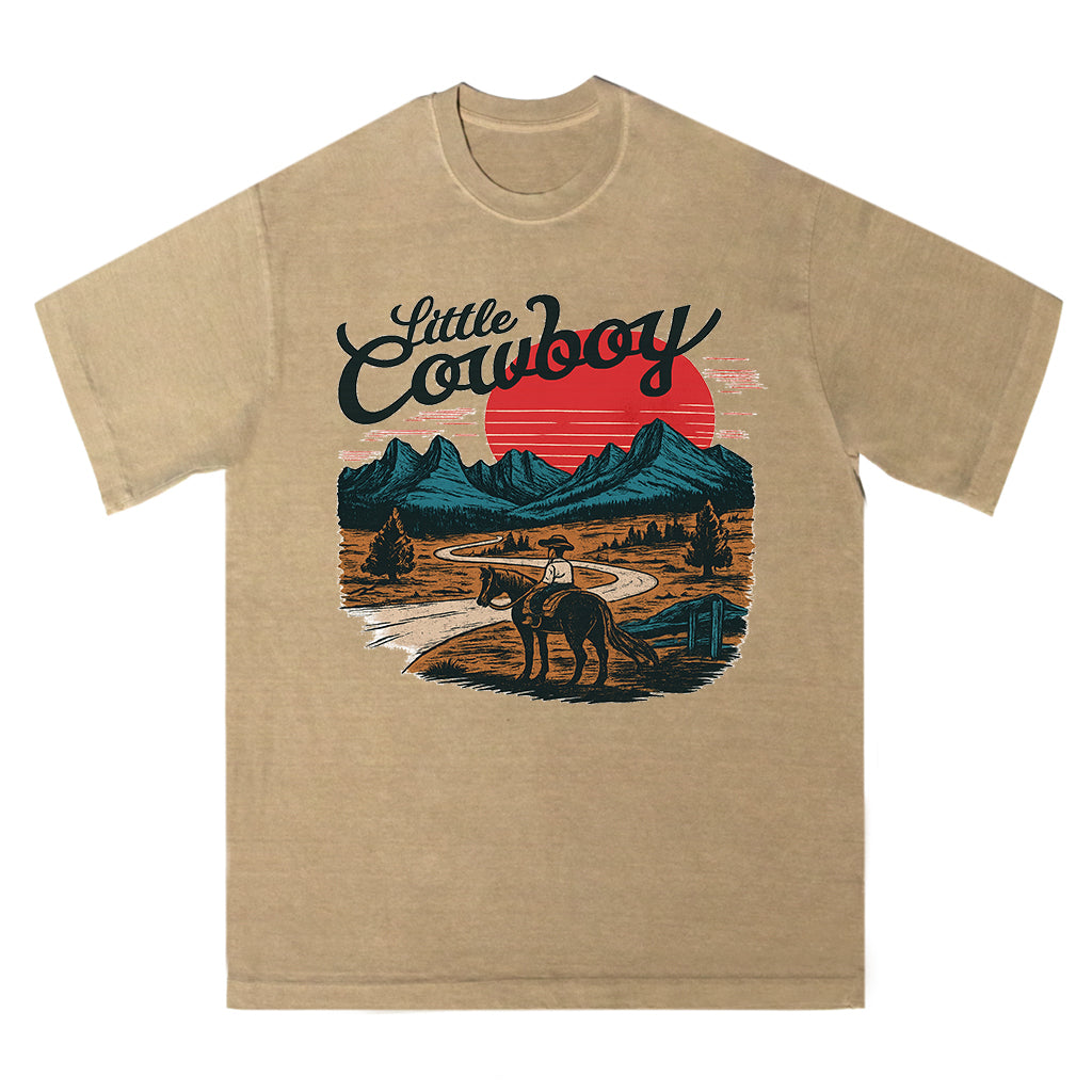 Little Cowboy Scenic Tee