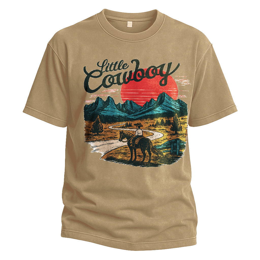 Little Cowboy Scenic Tee