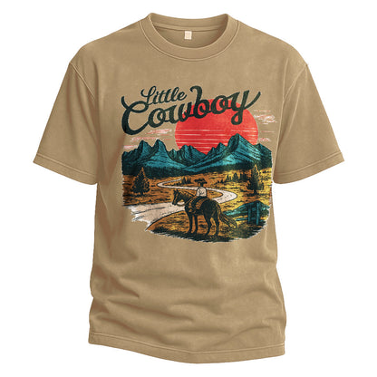 Little Cowboy Scenic Tee