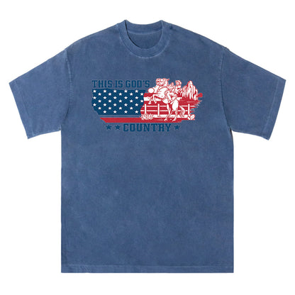 American Country Flag Tee