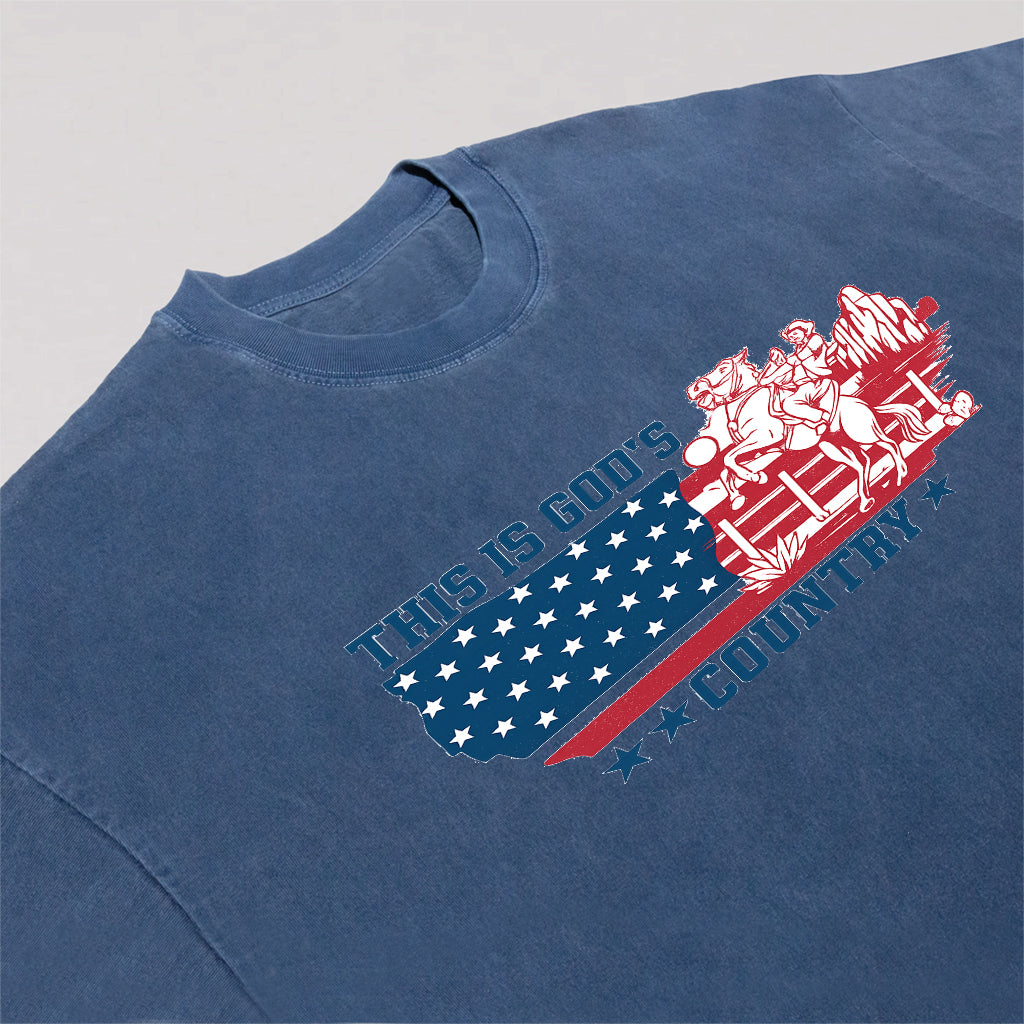 American Country Flag Tee