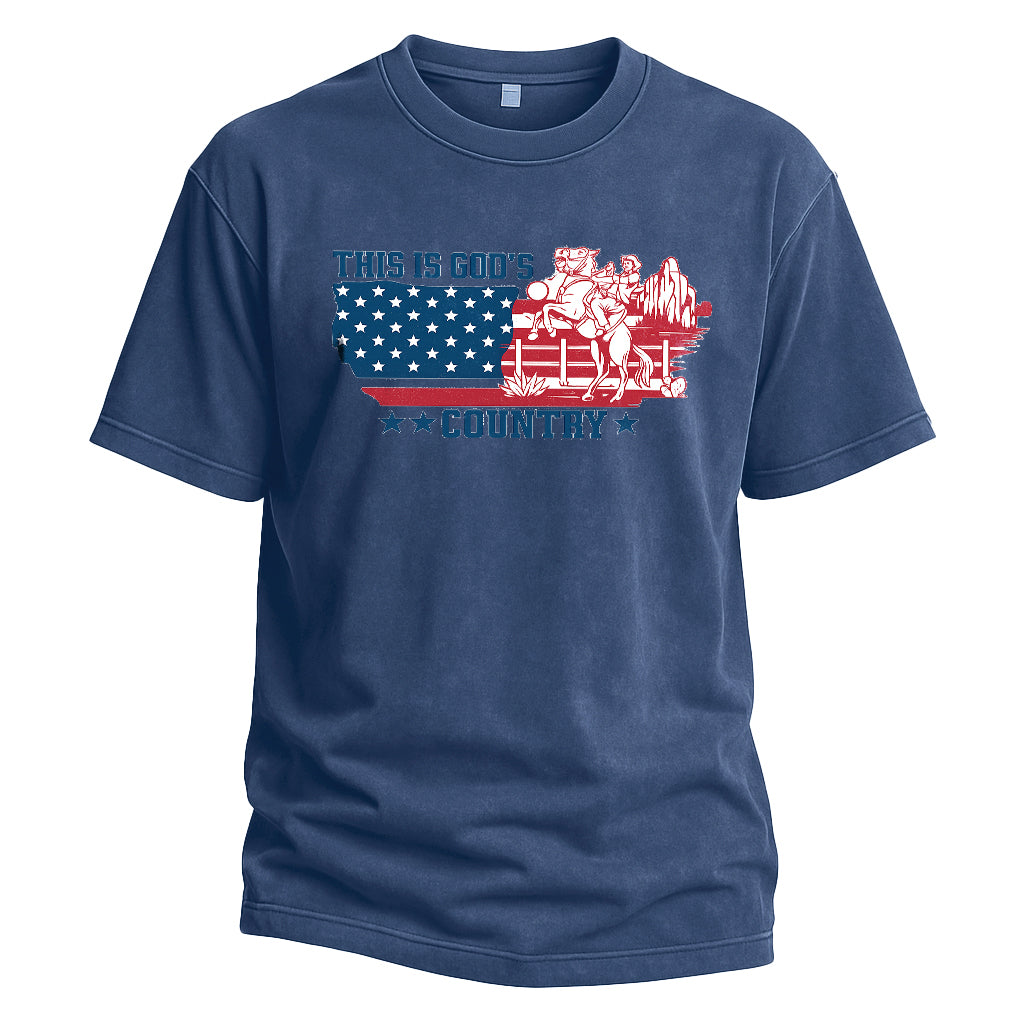American Country Flag Tee