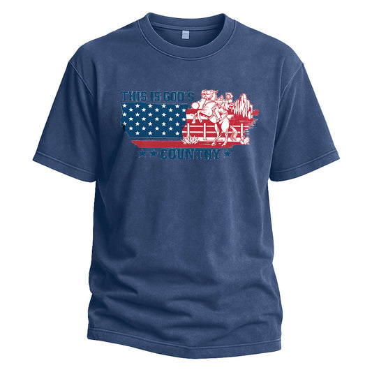 American Country Flag Tee
