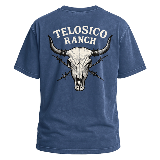 Telosico Ranch Skull Backprint Tee
