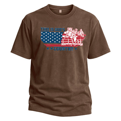American Country Flag Tee