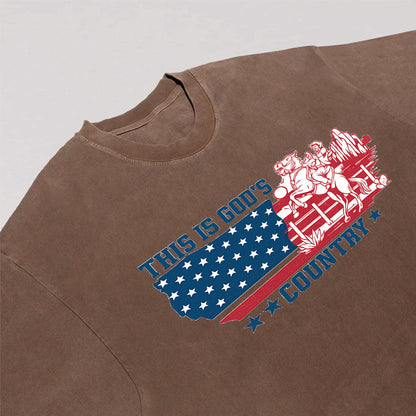 American Country Flag Tee