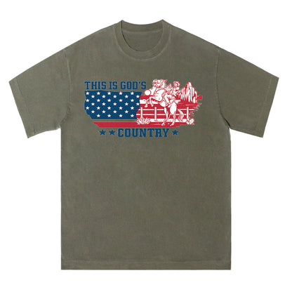 American Country Flag Tee