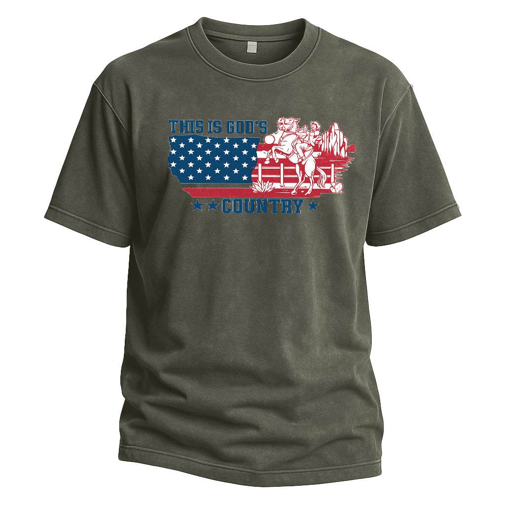 American Country Flag Tee