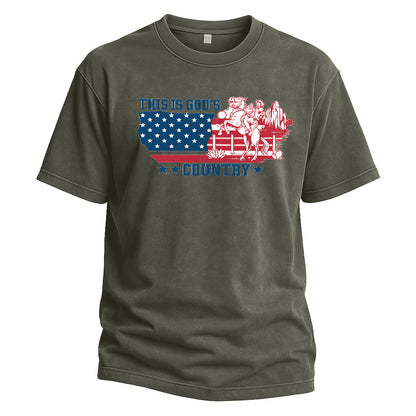 American Country Flag Tee