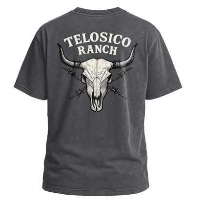 Telosico Ranch Skull Backprint Tee
