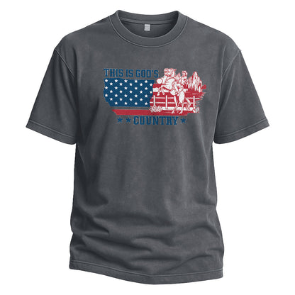 American Country Flag Tee
