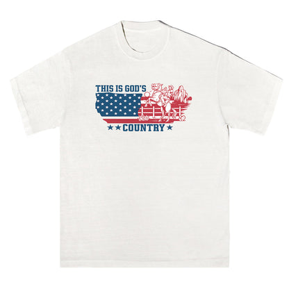 American Country Flag Tee