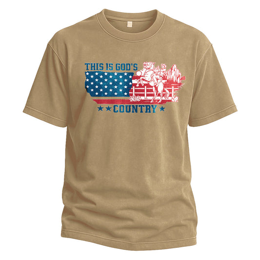 American Country Flag Tee