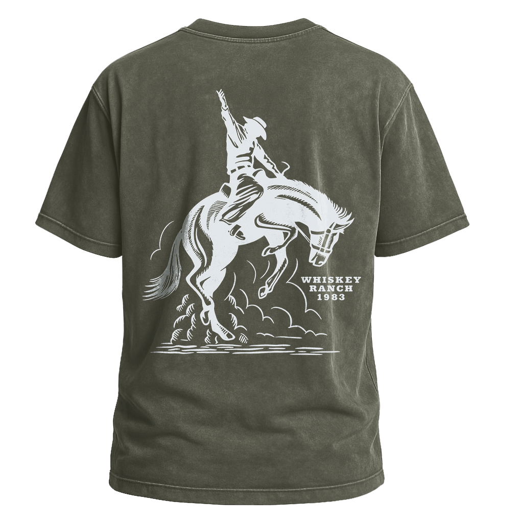 Whiskey Ranch Rider Tee