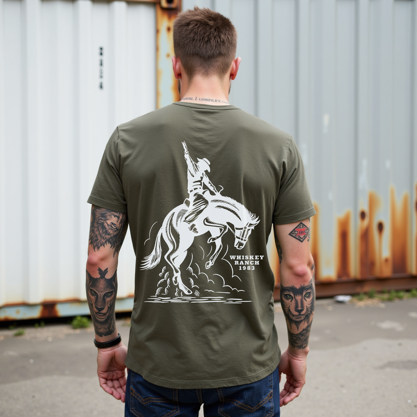 Whiskey Ranch Rider Tee