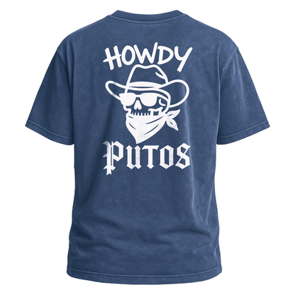 Howdy Putos Bold Linework Tee