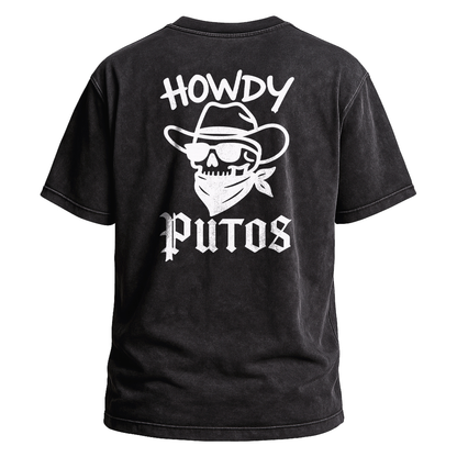 Howdy Putos Bold Linework Tee
