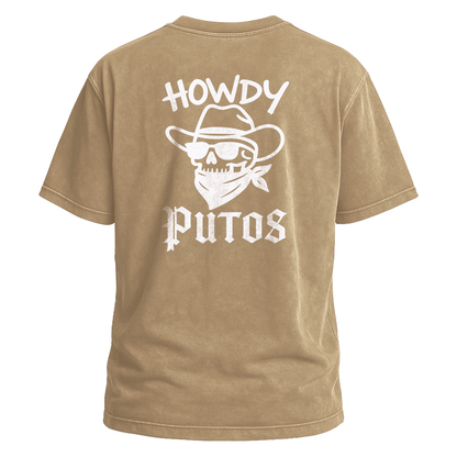 Howdy Putos Bold Linework Tee