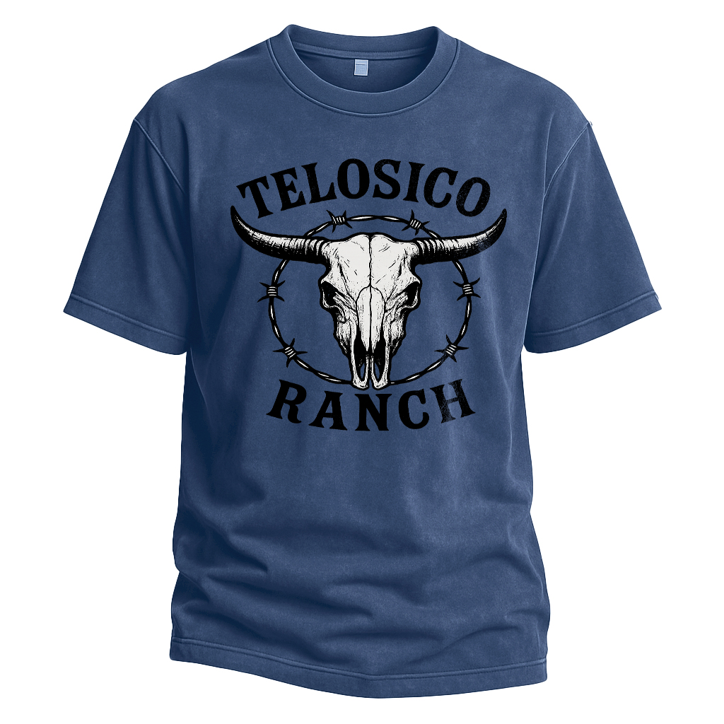 Telosico Ranch Barbed Circle Tee