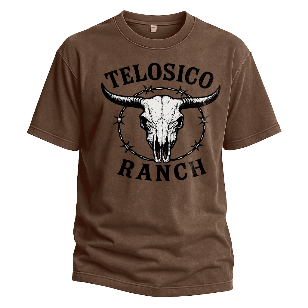 Telosico Ranch Barbed Circle Tee