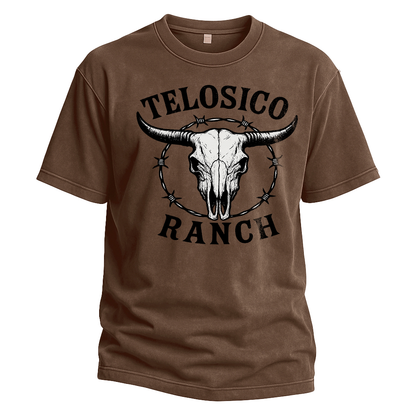 Telosico Ranch Barbed Circle Tee