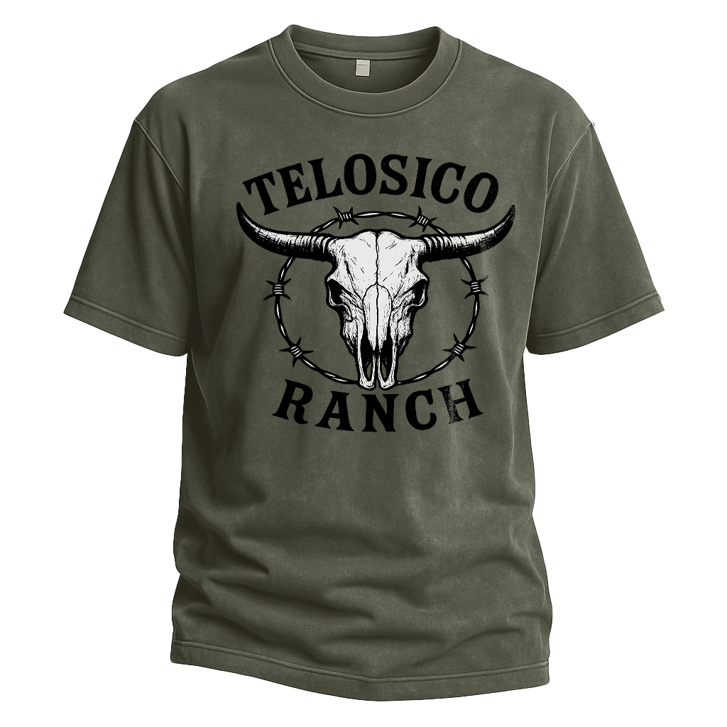 Telosico Ranch Barbed Circle Tee