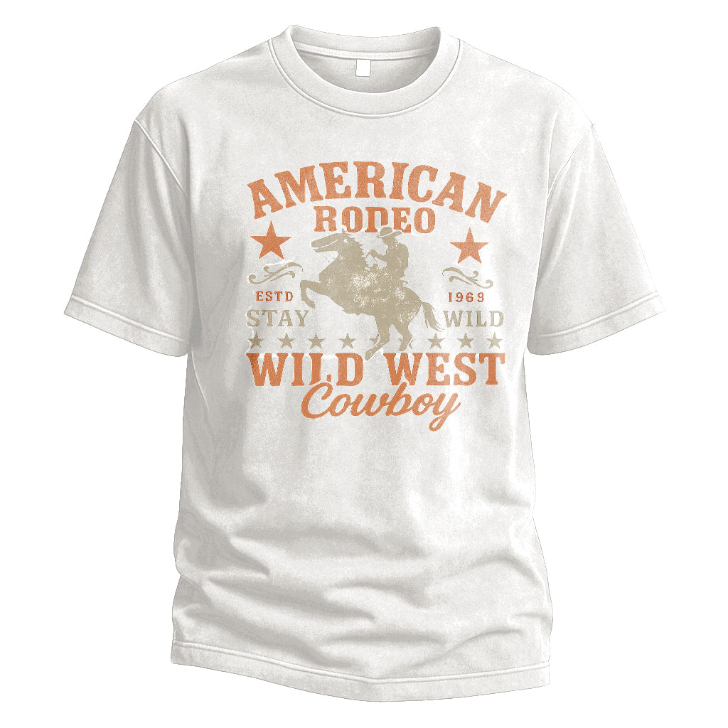 Wild West Rodeo Cowboy Tee