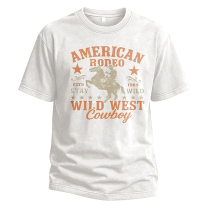 Wild West Rodeo Cowboy Tee