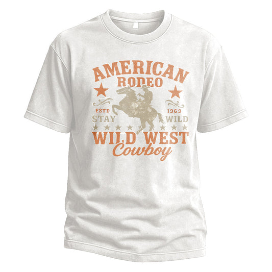 Wild West Rodeo Cowboy Tee
