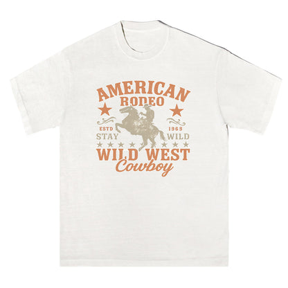 Wild West Rodeo Cowboy Tee
