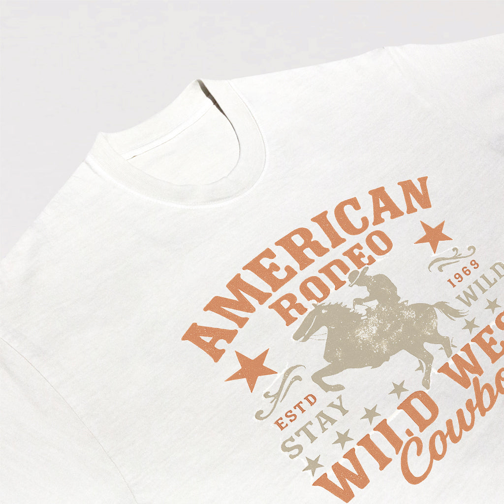 Wild West Rodeo Cowboy Tee