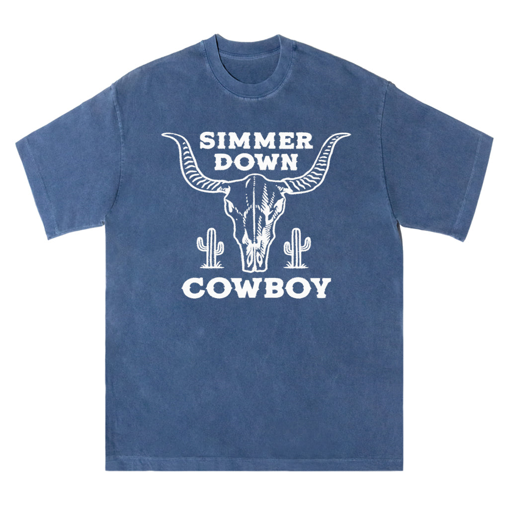 Simmer Down Cowboy Tee