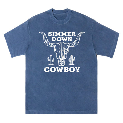 Simmer Down Cowboy Tee