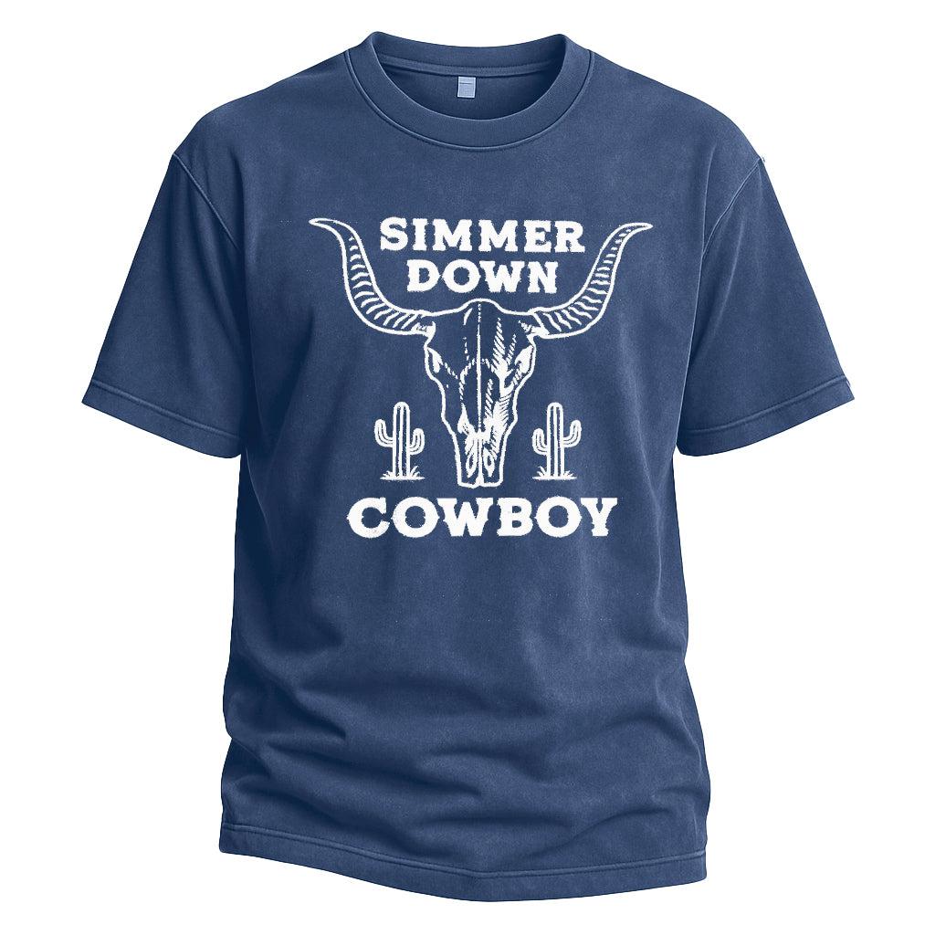 Simmer Down Cowboy Tee