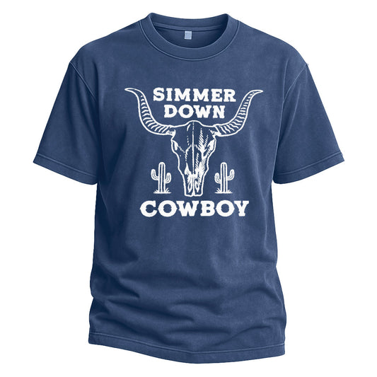 Simmer Down Cowboy Tee