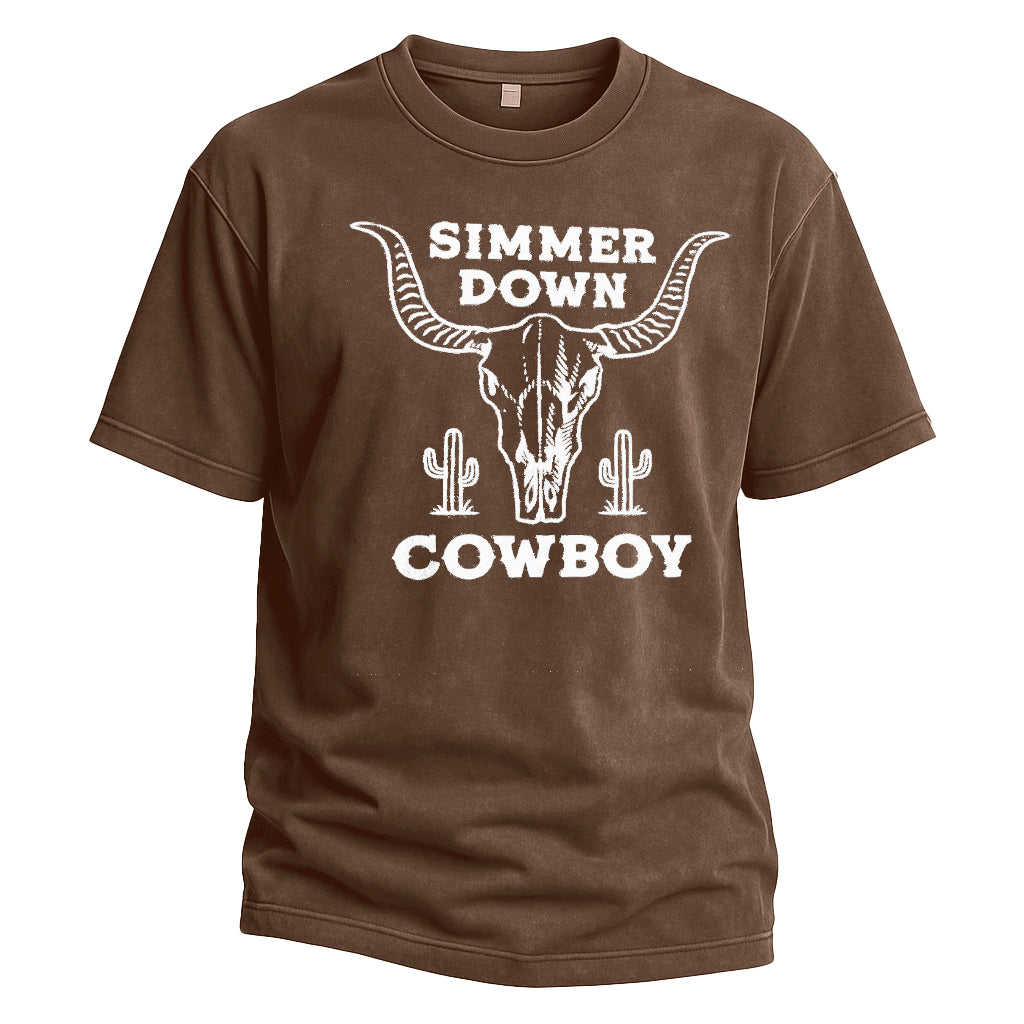 Simmer Down Cowboy Tee