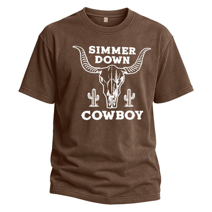 Simmer Down Cowboy Tee